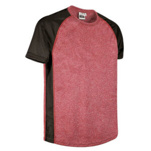 T-shirt desporto bicolor